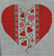 Amanda Lawford Designs Heart of Hearts with Stitch Guide & Embellishments