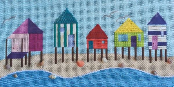 BB Needlepoint Stilt Houses with Stitch Guide BB-42D