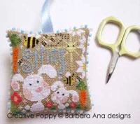 Barbara Ana Spring Scissor Fob