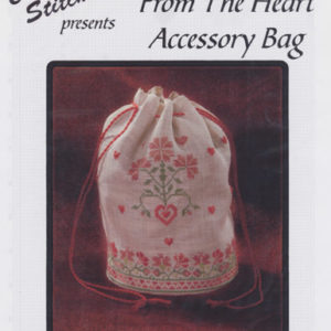 Cherished Stitches Flowers From the Heart Accessory Bag