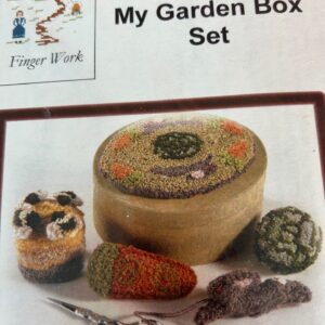 Finger Work My Garden Box Set Punch Needle