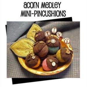 JABC Acorn Medley Mini Pincushions Kit