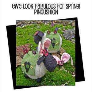 JABC Ewe Look Fabulous for Spring Pincushion Accessory Kit Only