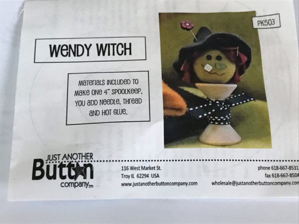 JABC Wendy Witch Spoolkeep