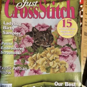 Just Cross Stitch Magazine April 2008