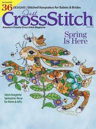 Just Cross Stitch Magazine April 2018