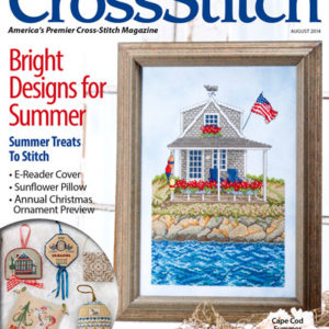 Just Cross Stitch Magazine August 2014