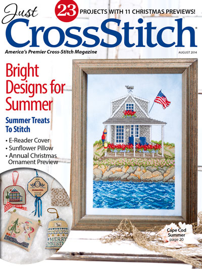 Just Cross Stitch Magazine August 2014