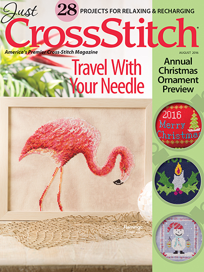 Just Cross Stitch Magazine August 2016