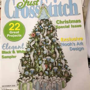 Just Cross Stitch Magazine December 2008