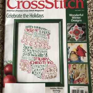 Just Cross Stitch Magazine December 2015