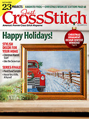 Just Cross Stitch Magazine December 2019