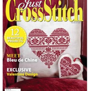 Just Cross Stitch Magazine January February 2012 - Stitches From The Heart