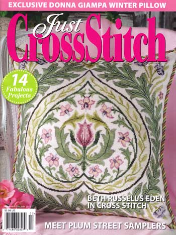 Just Cross Stitch Magazine January February 2011