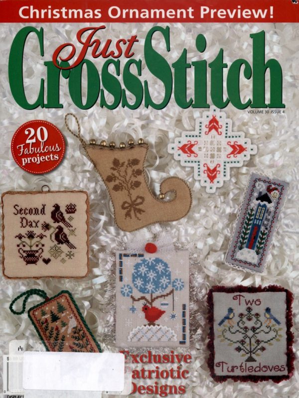 Just Cross Stitch Magazine July - August 2012
