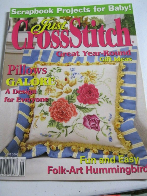 Just Cross Stitch Magazine June 2006