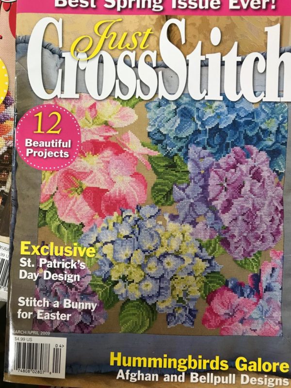 Just Cross Stitch Magazine March April 2009