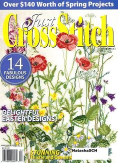 Just Cross Stitch Magazine March April 2010