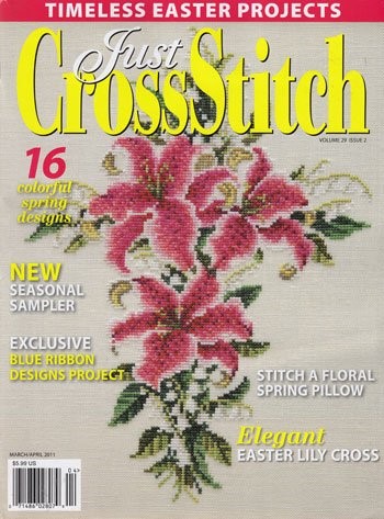 Just Cross Stitch Magazine March April 2011