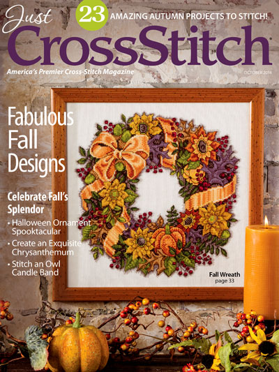 Just Cross Stitch Magazine October 2014