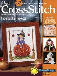 Just Cross Stitch Magazine October 2015