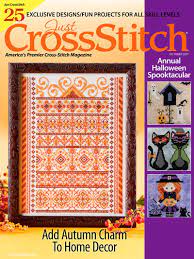 Just Cross Stitch Magazine October 2017