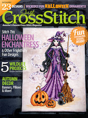 Just Cross Stitch Magazine October 2021