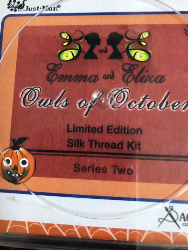 Just Nan Emma and Eliza Owls of October Limited Edition Silk Thread Kit