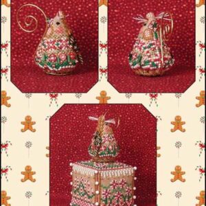 Just Nan Gingerbread Candy Mouse & Embellishments