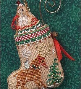 Just Nan Gingerbread Mouse Reindeer Stocking