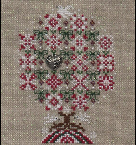 Just Nan Peppermint Snowflakes Tree