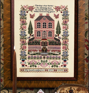 Just Nan Silkwood Manor 2003 Release with Thread and Embellishment Kit