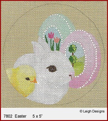 Leigh Designs Easter Round 7802