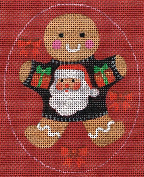 Leigh Designs Ginger Santa 8366