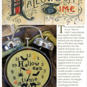 Needle Work Press Halloween Time