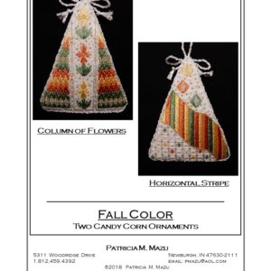 Pat Mazu Candy Corn - Fall Color 1 & 2