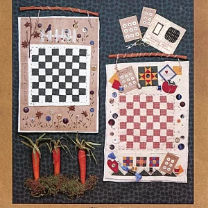 Patchwork Checkers by Diane Arthurs