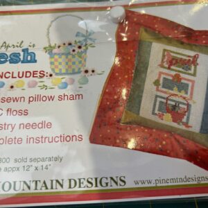 Pine Mountain April is Fresh Flange Pillow Kit