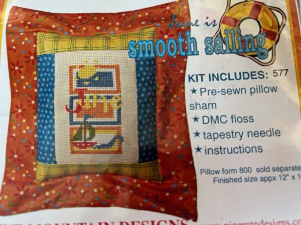 Pine Mountain June is Smooth Sailing Flange Pillow Kit