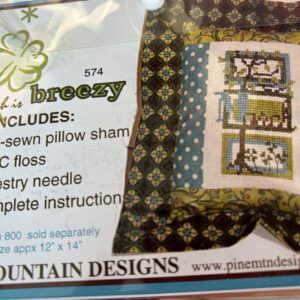 Pine Mountain March is Breezy Flange Pillow Kit