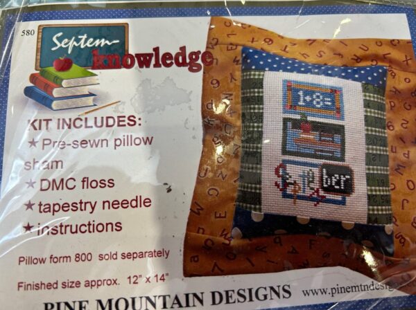 Pine Mountain September Knowledge Flange Pillow Kit