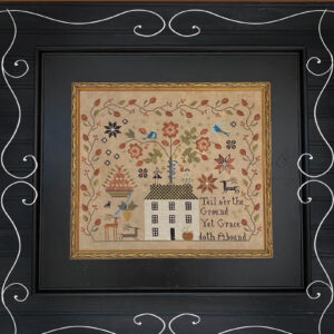 Plum Street Samplers Grace Doth Abound