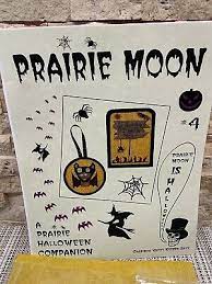 Prairie Moon #4 Bat Halloween Companion Complete Kit