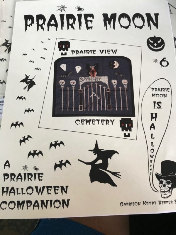 Prairie Moon #6 Cemetery Halloween Companion Complete Kit
