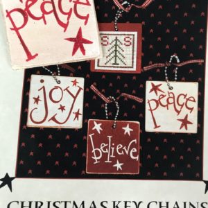Prairie Moon Christmas Peace Key Chain