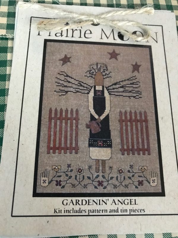 Prairie Moon Gardenin' Angel with Tin Pieces