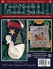 Punch Needle & Primitive Stitcher Christmas 2016