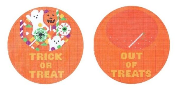 Rachel Donley Trick or Treat and Out of Treats 2 Sided RD123