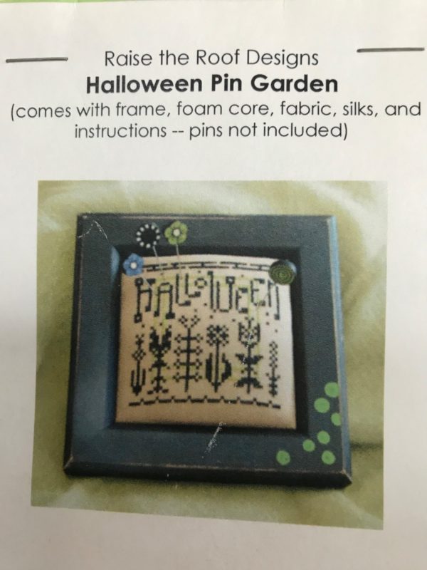 Raise the Roof Halloween Pin Garden Complete Kit