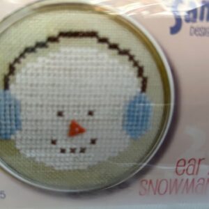 SamSarah Ear Muff Snowman Tin